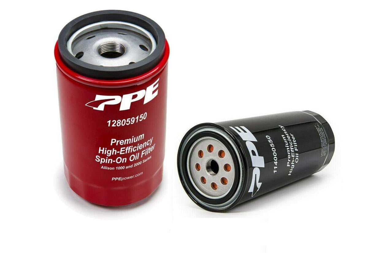PPE High-Efficiency Oil Filter 114000550 Compatible with 2001-2019 Chevy/GMC 6.6L Duramax
