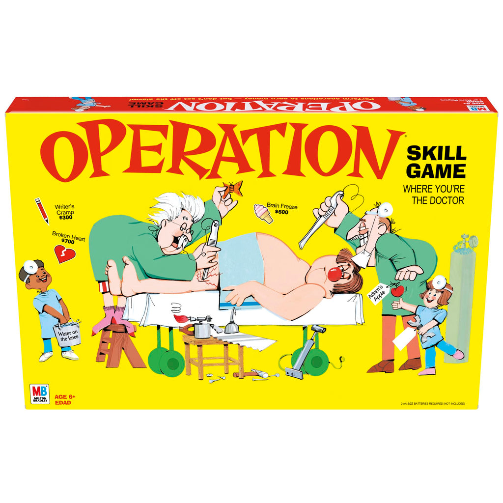 Hasbro Classic Operation Electronic Board Game