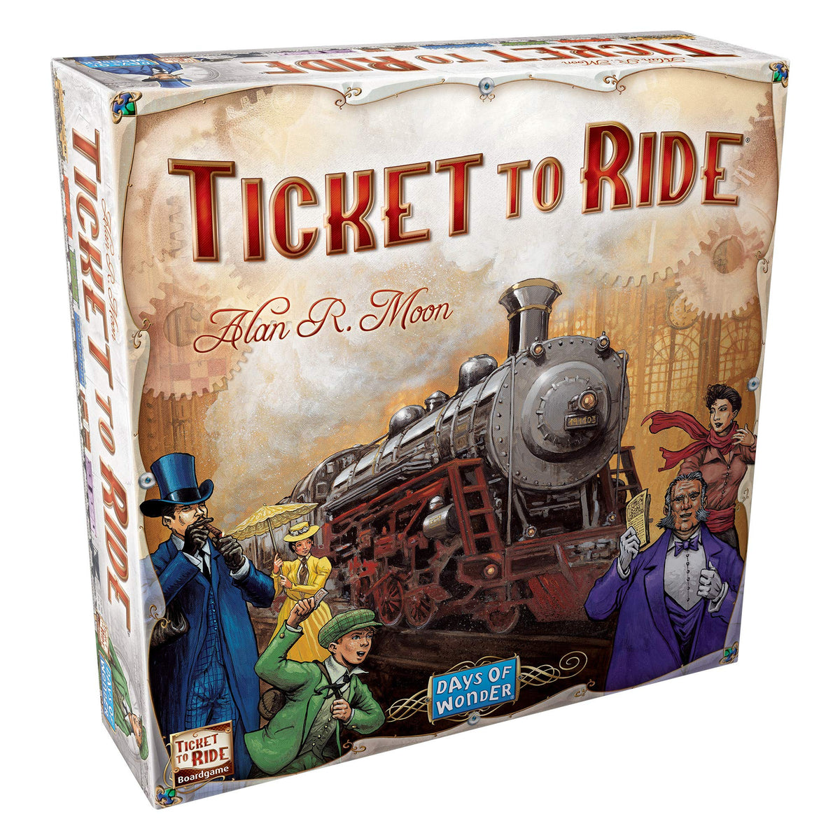Ticket to Ride Board Game - A Cross-Country Train Adventure