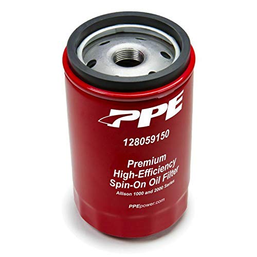 PPE High-Efficiency Oil Filter 114000550 Compatible with 2001-2019 Chevy/GMC 6.6L Duramax