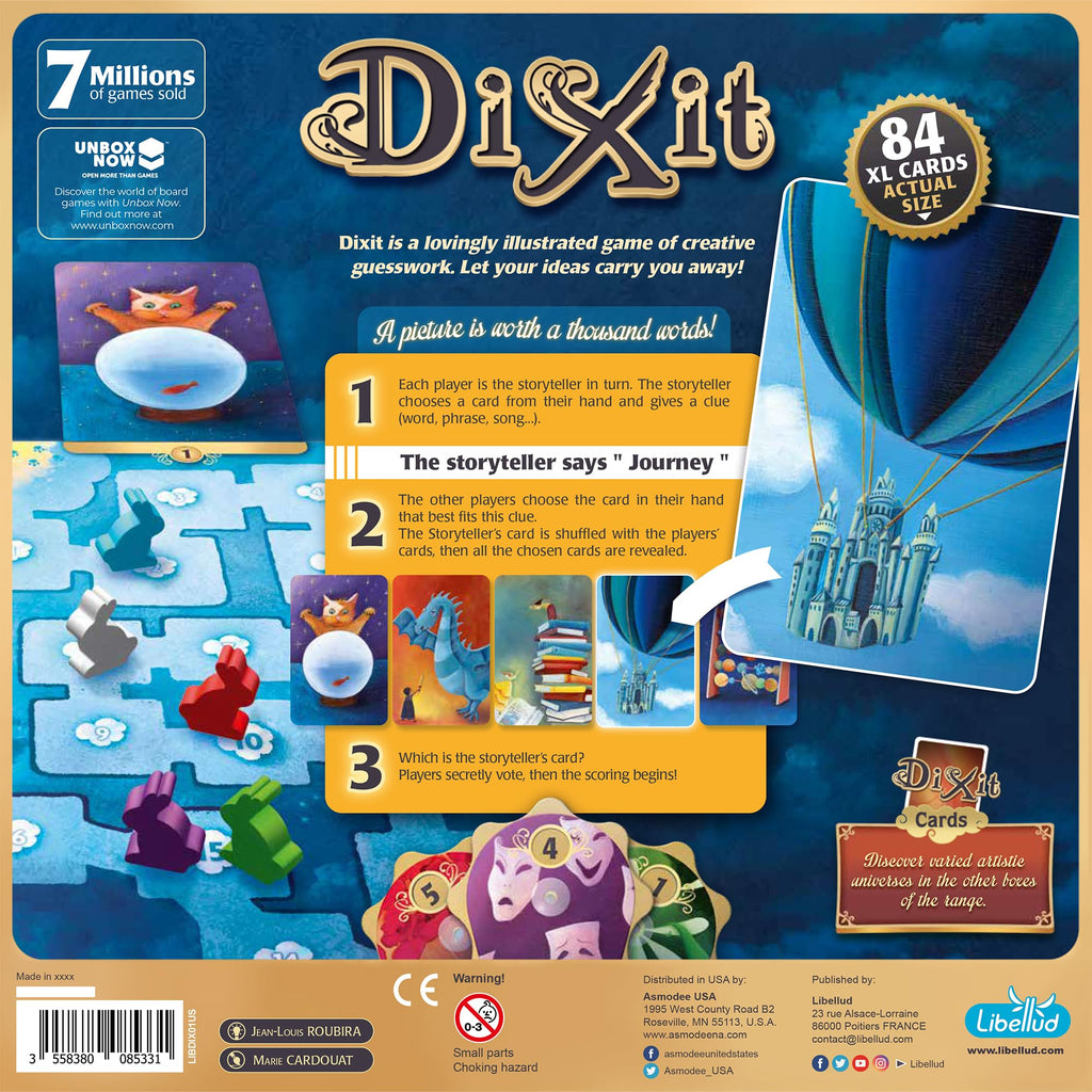 Dixit Board Game - Award-Winning Family Storytelling Game