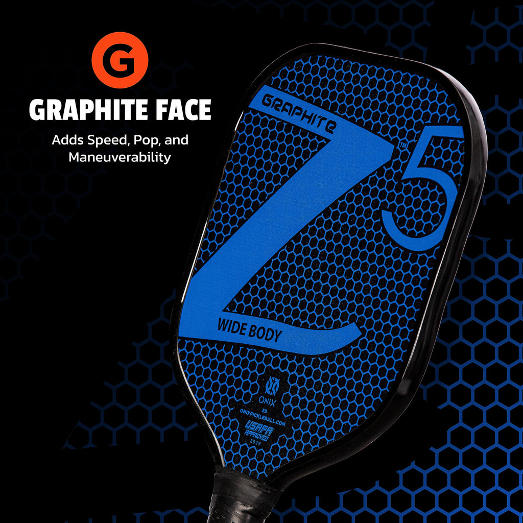 ONIX Graphite MOD Z5 Carbon Fiber Pickleball Paddle with Cushion Comfort Grip