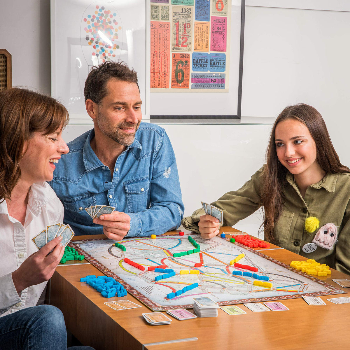 Ticket to Ride Board Game - A Cross-Country Train Adventure