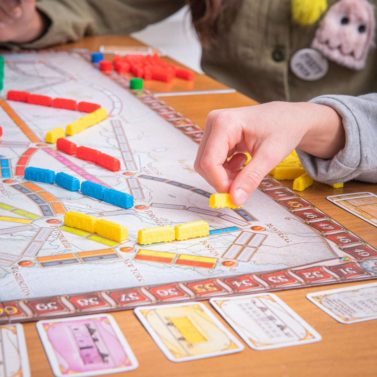 Ticket to Ride Board Game - A Cross-Country Train Adventure