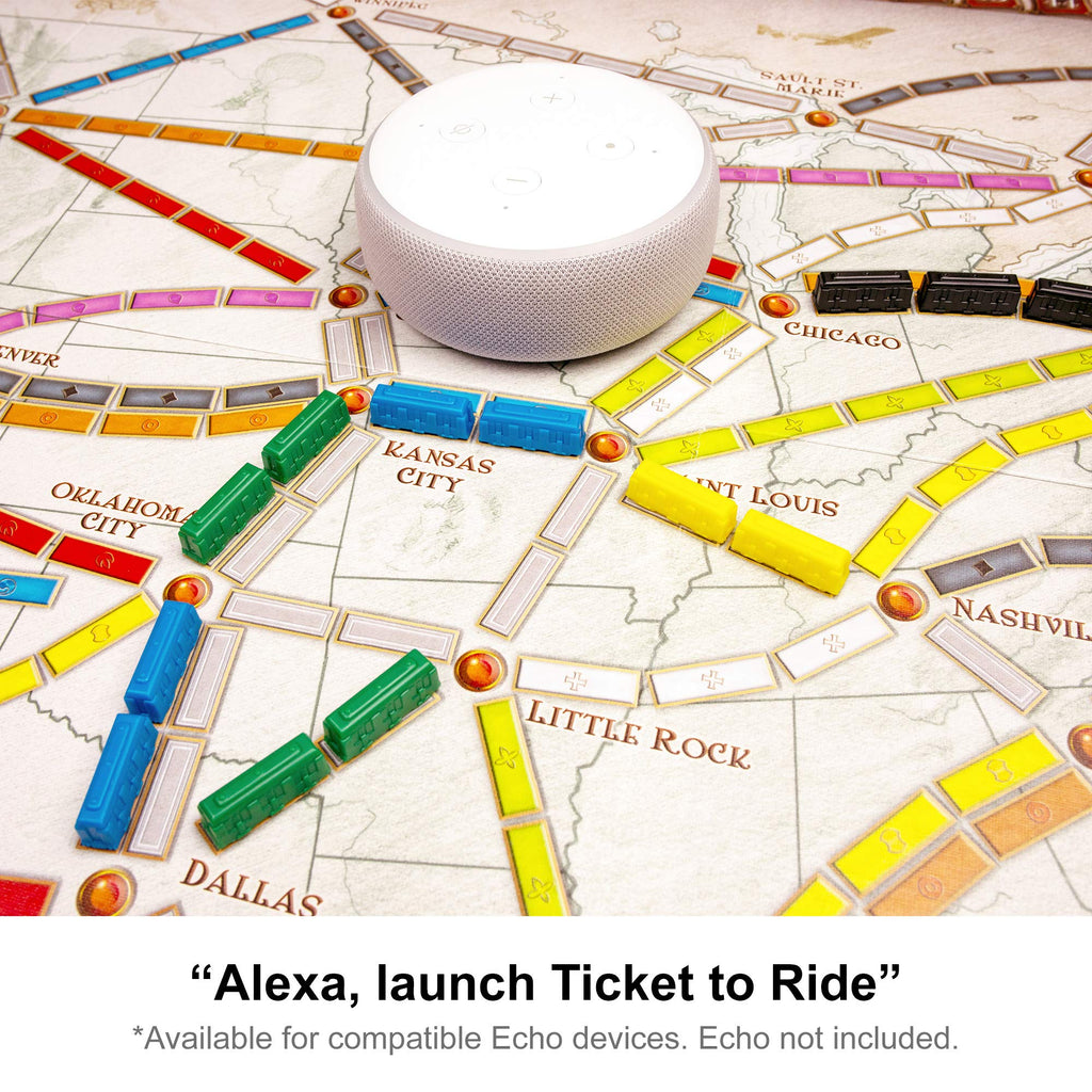 Ticket to Ride Board Game - A Cross-Country Train Adventure