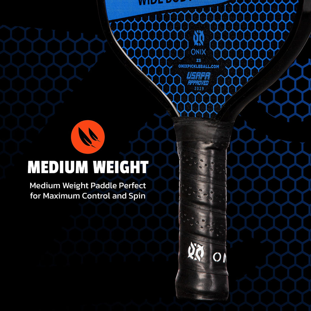 ONIX Graphite MOD Z5 Carbon Fiber Pickleball Paddle with Cushion Comfort Grip