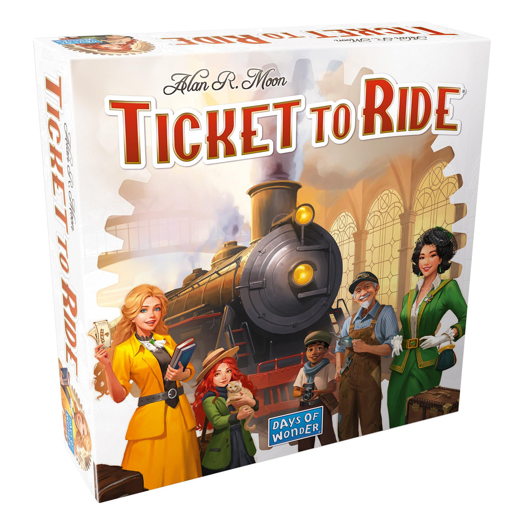 Ticket to Ride Board Game - A Cross-Country Train Adventure