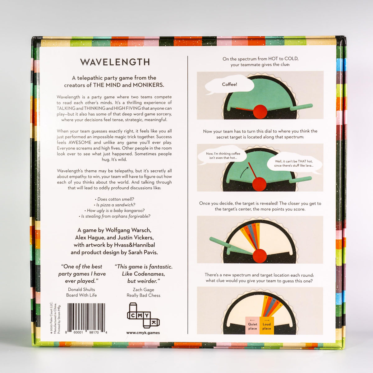 Wavelength Party Game – A Mind Reading Telepathic Party Game