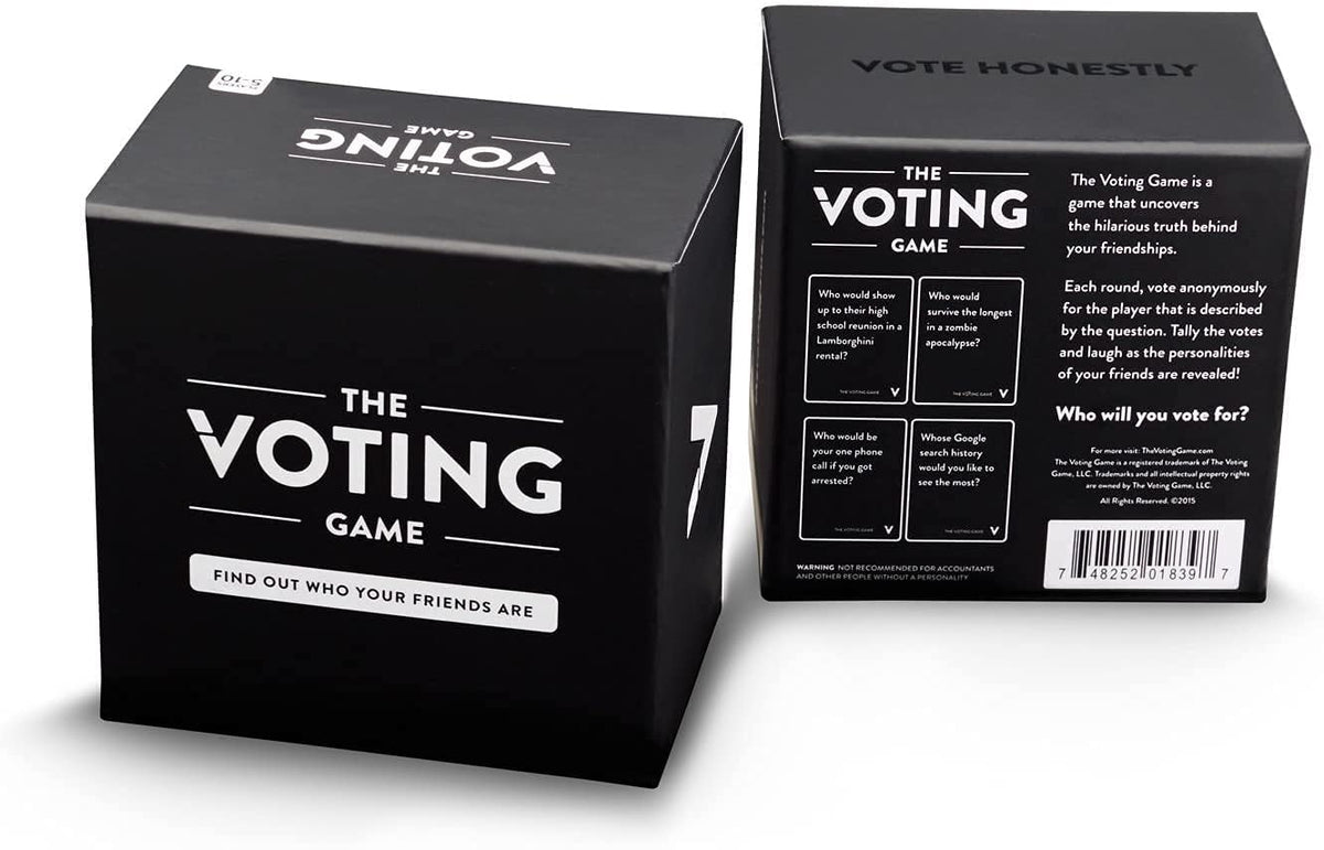 The Voting Game - Hilarious Adult Party Card Game